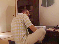 Asian Houswife Rides Her Employers Dick After Doing