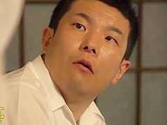 Submissive Asian Babe Gets Roughly Fucked In Threesome