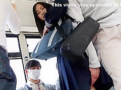 Suzu Ichinose And Per Fection In Creampied Gangbang On Public Bus