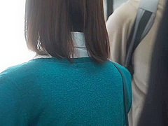 篠田ゆう　電車で初めての痴漢にあってしまい初めての快感