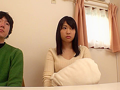 Shy Japanese Wife Fucks Model Nearby Cuckold Hubby