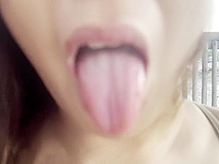 Exhibitionist Emily Pinero Sucks Cock And Strips On A Public Beach