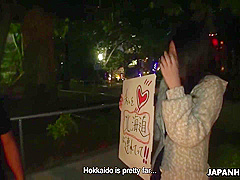 Japanese Hitchhiker Blows A Strangers Dick In The Car Uncensored With Ako Nishino