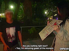 Japanese Hitchhiker Blows A Strangers Dick In The Car Uncensored With Ako Nishino