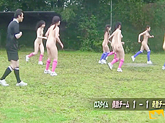 Japanese Football Player Sucks A Man With Big Dick After Playing Football Naked In The Rain