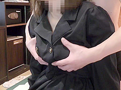 Hinako Clothed Big Tits Massage Vol.1 Massaging Amateurs Big Tits From Behind