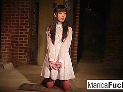 Marica Gets Stripped And Fondled In The Basement