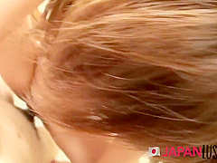 Skinny Japanese Cougar Squirts And Squirms