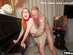 Megan Murkovski In Nerds Best - Redhead Cutie Fucked During Piano Practice