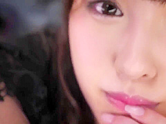 Arina Hashimoto Smiling and enjoying cum