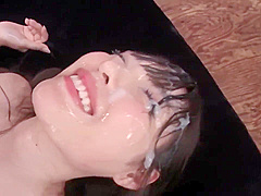 Arina Hashimoto Smiling and enjoying cum