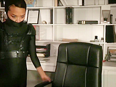 Naughty Ninja Nubile Blows Security Guards Big Cock