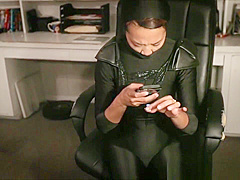 Naughty Ninja Nubile Blows Security Guards Big Cock