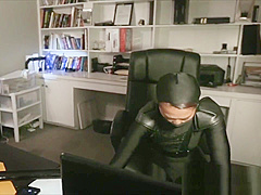 Naughty Ninja Nubile Blows Security Guards Big Cock