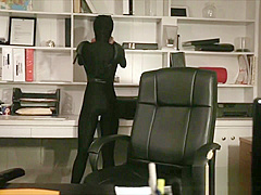 Naughty Ninja Nubile Blows Security Guards Big Cock