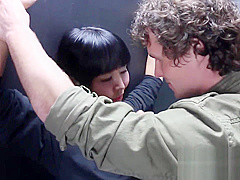 Master Marica Hase teaches ninja Student Robby the way