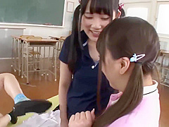 School girl group thigh fetish