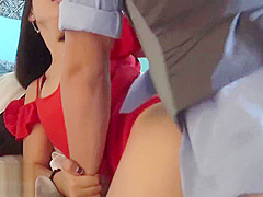 CFNM Fuck her in a RED ROMPER wmaf moans make you cum!