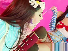 Marica Hase and Valentina share their lesbian love for cupcakes