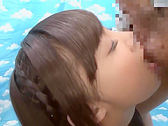 Sweet Japanese babe gets banged by a virgin for money