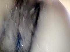 Married wife blowjob in bath