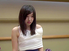 cute teen getting her nipples sucked off by her man