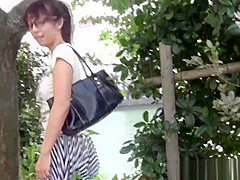 Slutty Asian Teenager Pisses