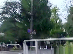 Slutty Asian Teenager Pisses