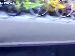 Slutty Asian Teenager Pisses