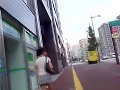 Slutty Asian Teenager Pisses