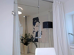 Slutty asian sexy dances and undress in studio pt9