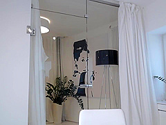 Slutty asian sexy dances and undress in studio pt9