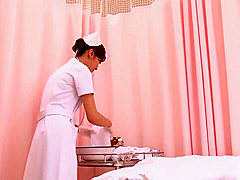 japanese nurse handjob