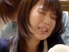 House wife fucked from behind in kitchen - Nana Nanaumi petite milf ass