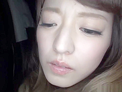 Kishida Ayumi enjoys a lovely car sex action