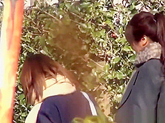 Dirty asian teenager pisses