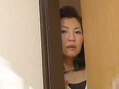 Horny Japanes Step Mom Catches Step Son Masterbating
