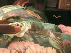 Asian Plump Milf Footjob