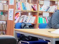 Mr.bunnymoso-008 Passionate Lesson With Sexy Female Teacher In School Library