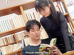 Mr.bunnymoso-008 Passionate Lesson With Sexy Female Teacher In School Library
