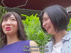 Japanese Age Gap Street Pickup For Surprise Cfnm Performance As Masochistic Man Drops Pants And Reservations