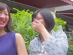 Japanese Age Gap Street Pickup For Surprise Cfnm Performance As Masochistic Man Drops Pants And Reservations