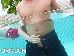 Go Sushi - Sexy Japanese 18 teen 18+ Fucked Near The Swimmi