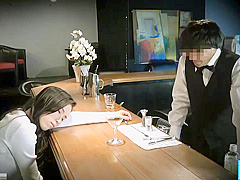 B4H1805-A busty nurse is put into a coma and raped by the bar master who entered the bar.