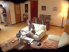 B4H1805-Seducing a big-breasted cosplay girl who is streaming a video with an erect cock