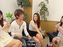 Real Japanese Friends Play Truth Or Dare And Reach The Predicable Conclusion Of The Game In The Form Of Everyone Having Sex