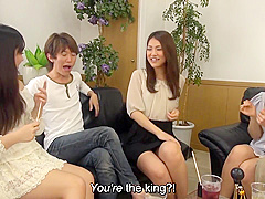 Real Japanese Friends Play Truth Or Dare And Reach The Predicable Conclusion Of The Game In The Form Of Everyone Having Sex