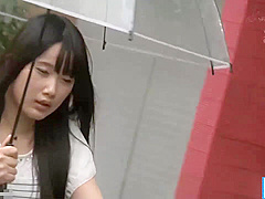 B4I0304-Sensitive wife moans after being attacked in the bicycle parking lot of an apartment building