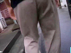 B4I0304-Sensitive wife moans after being attacked in the bicycle parking lot of an apartment building