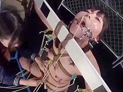 04215 beautiful girl and female teacher